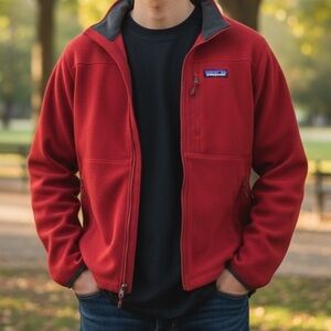 Patagonia Black Diamond Men's Red Performance Jacket. Size XXL
